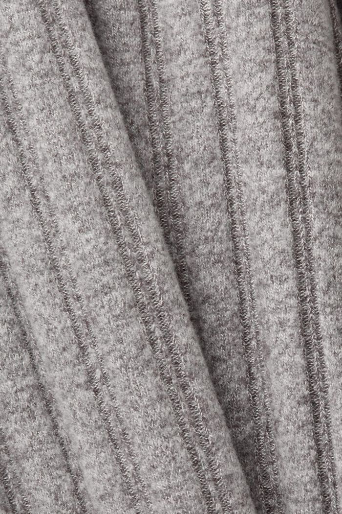 ‌羅紋針織裙褲, 灰色, detail image number 6