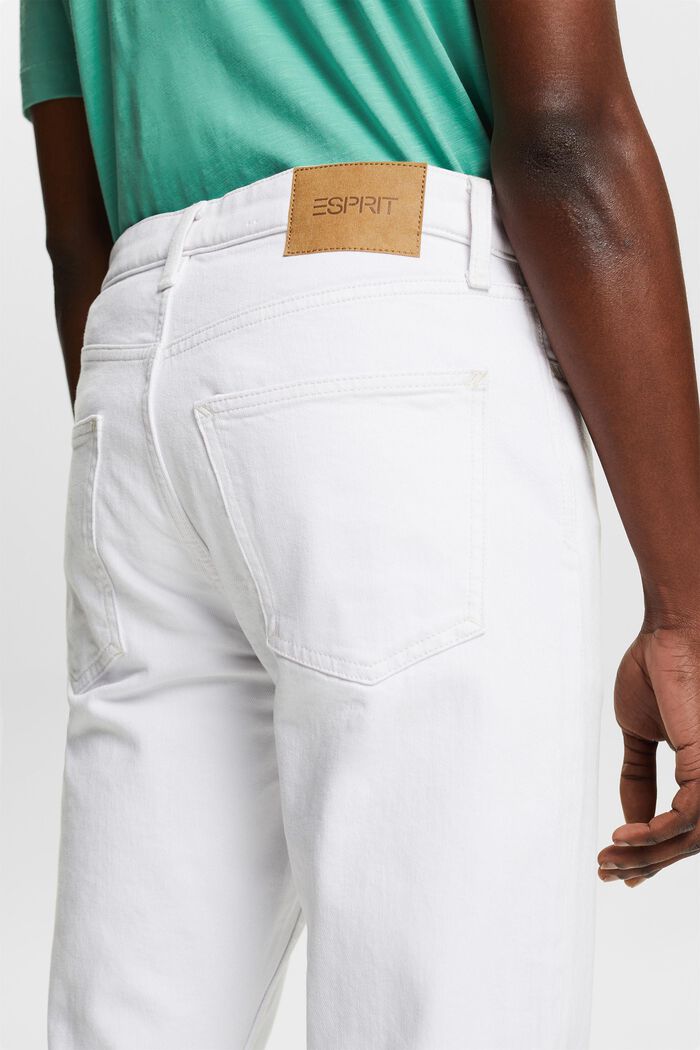 Mid-Rise Slim Jeans, WHITE, detail image number 3