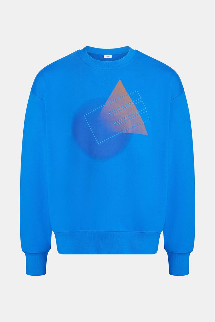 Graphic Reunion Sweatshirt, BRIGHT BLUE, detail image number 3