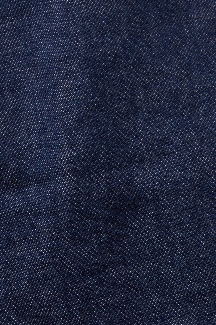 ‌優選修身布邊牛仔褲, 藍色, detail image number 6