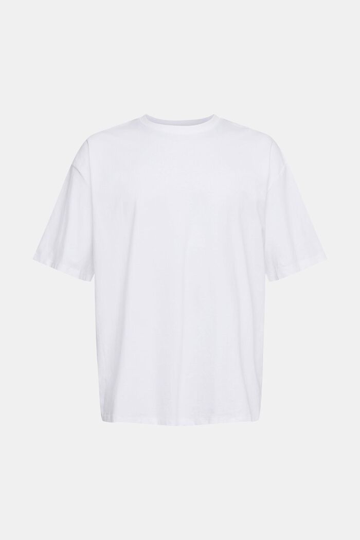 Oversized jersey T-shirt, WHITE, detail image number 2