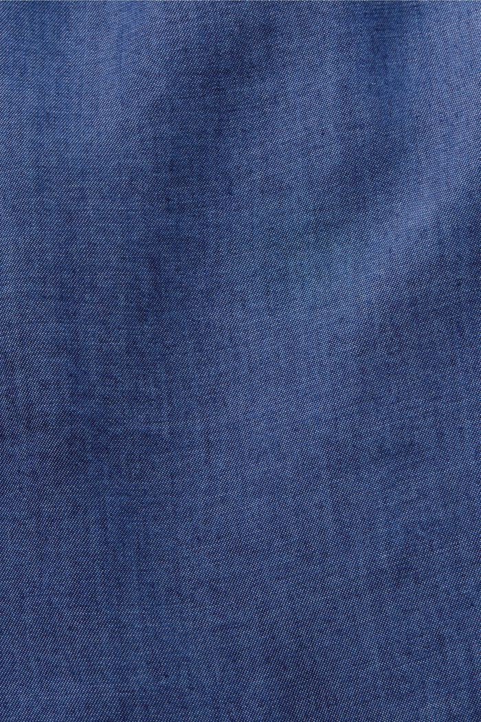 TENCEL™超大廓形女裝恤衫, 深藍色, detail image number 6