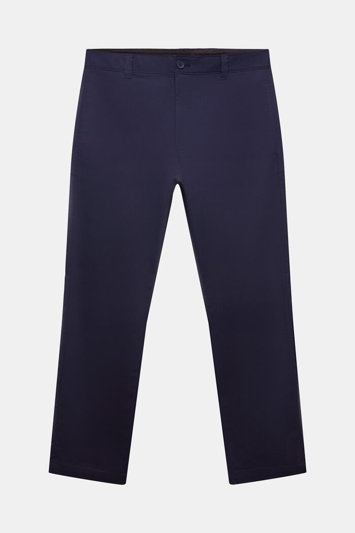 Stretch-Twill Straight Chino Pants, NAVY, detail image number 6