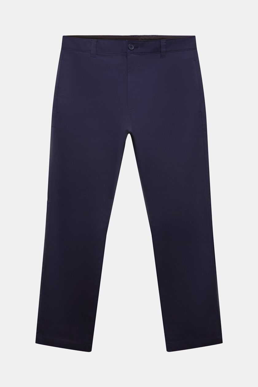 Stretch-Twill Straight Tapered Chino Pants
