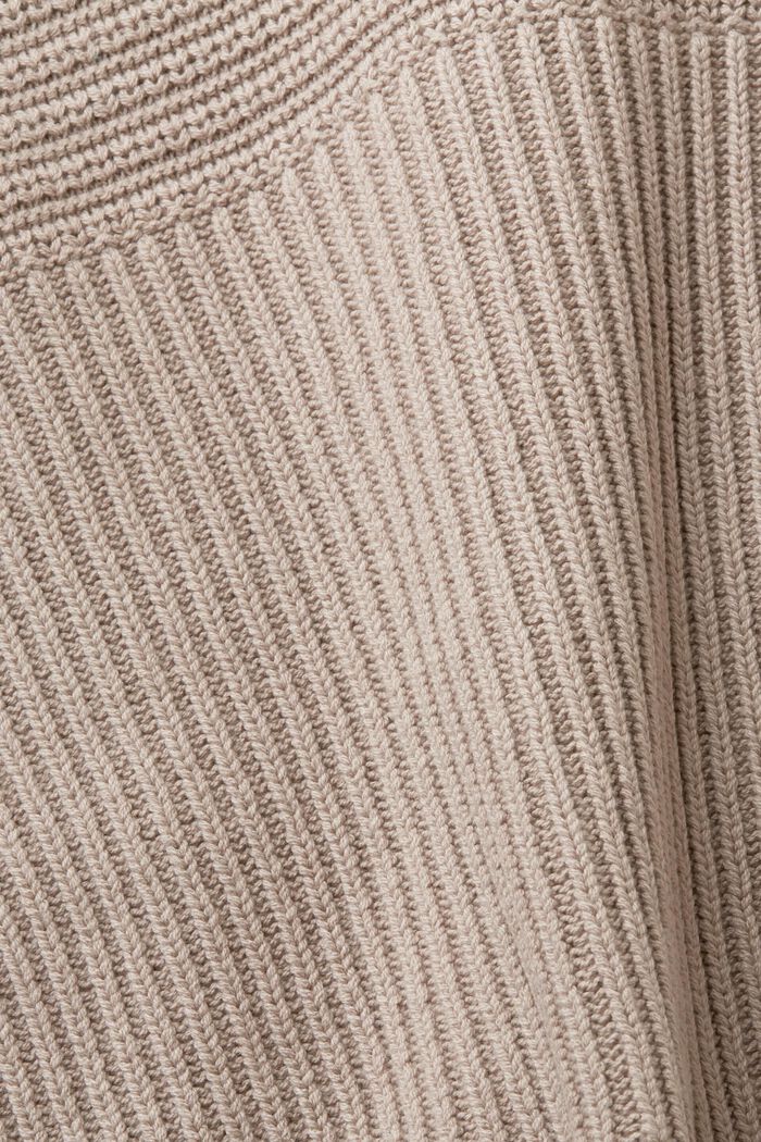 加厚針織毛衣, 淺灰褐色, detail image number 6