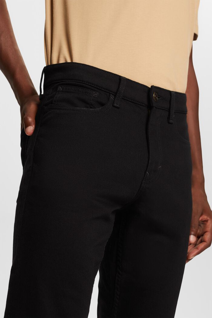 修身牛仔褲, 黑色, detail image number 2