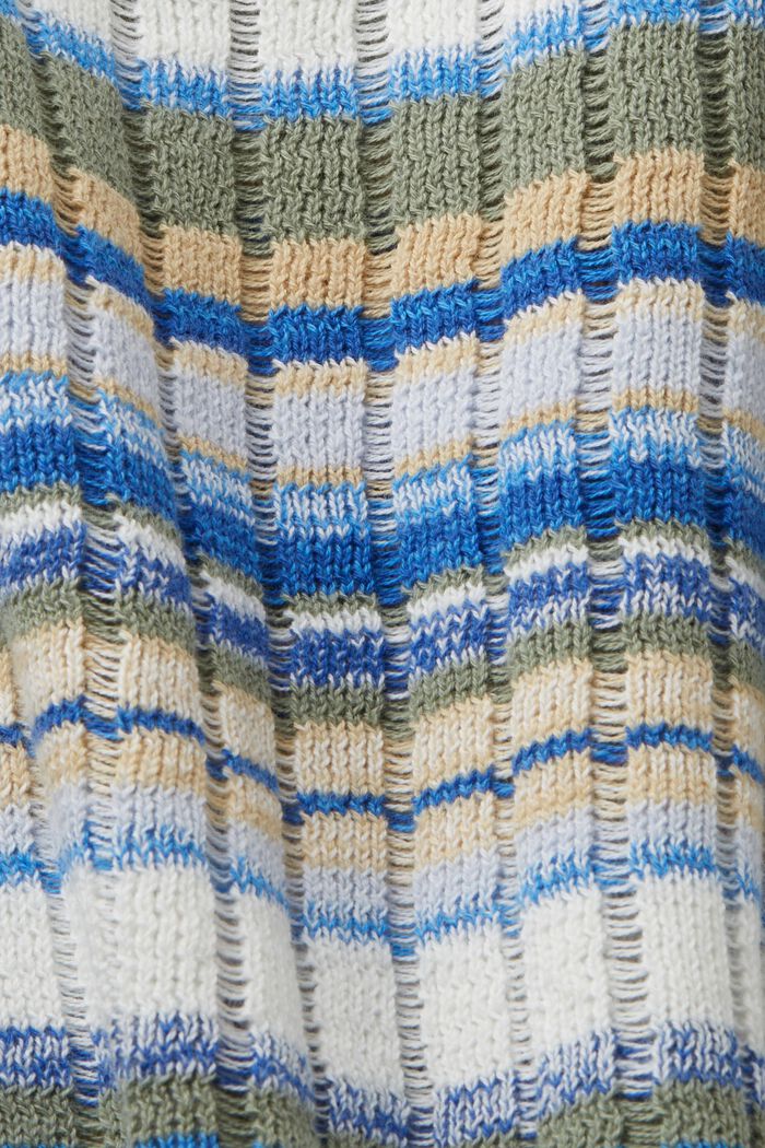 100%純棉無袖針織上衣, 淺藍色, detail image number 5