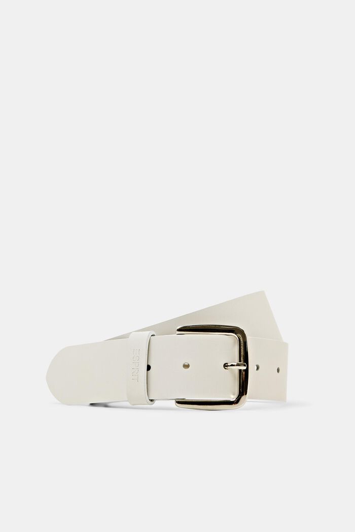 Belts leather, 白色, detail image number 0