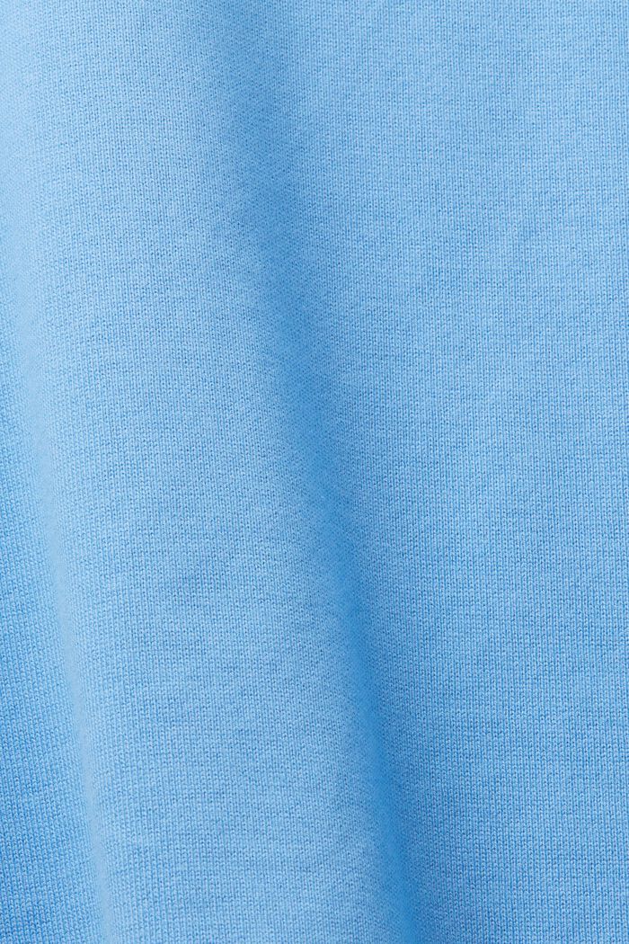 短款Varsity學院風LOGO橄欖球T恤, 淺藍色, detail image number 7