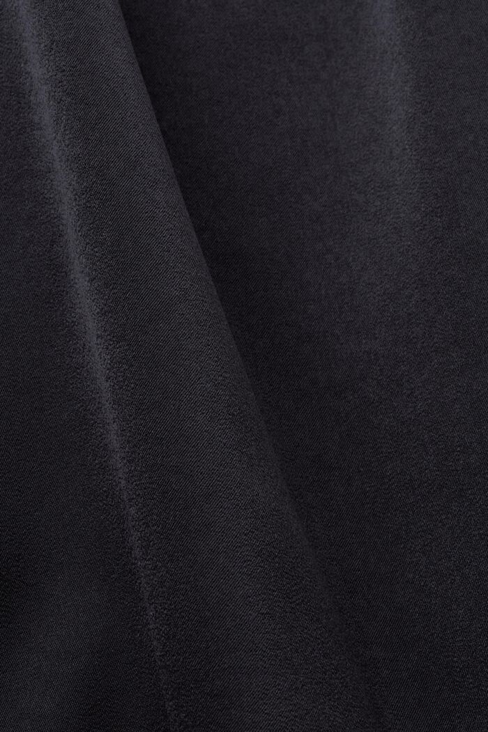 Satin strappy top, BLACK, detail image number 6