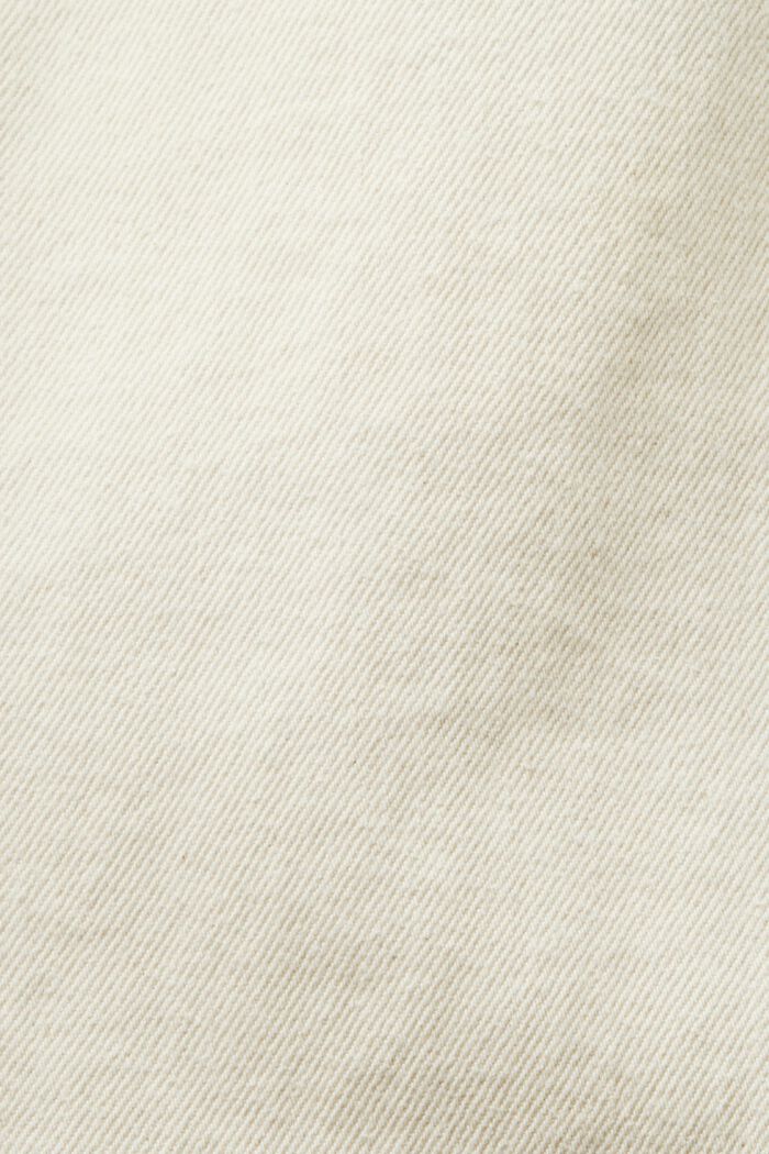 直腳牛仔褲, 白色, detail image number 6