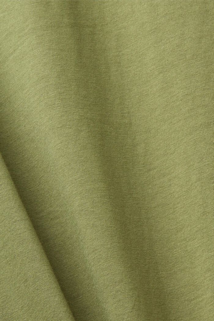 LOGO標誌印花T恤, 橄欖綠, detail image number 5