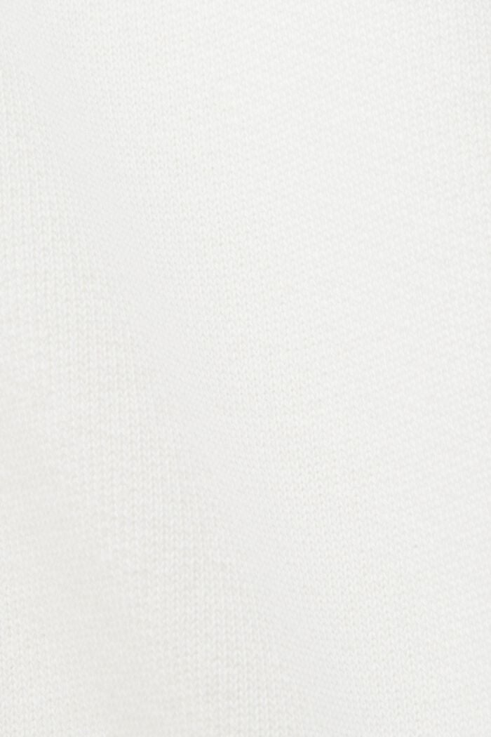 刺繡衛衣, 白色, detail image number 6