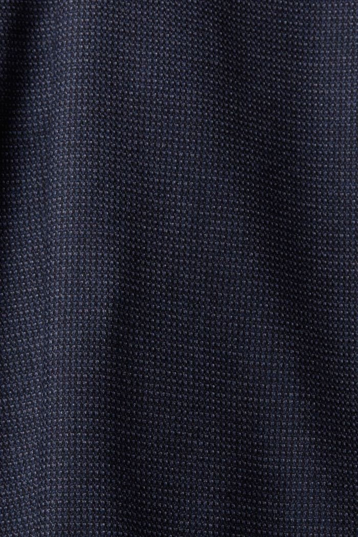 質感西裝長褲, 深藍色, detail image number 1