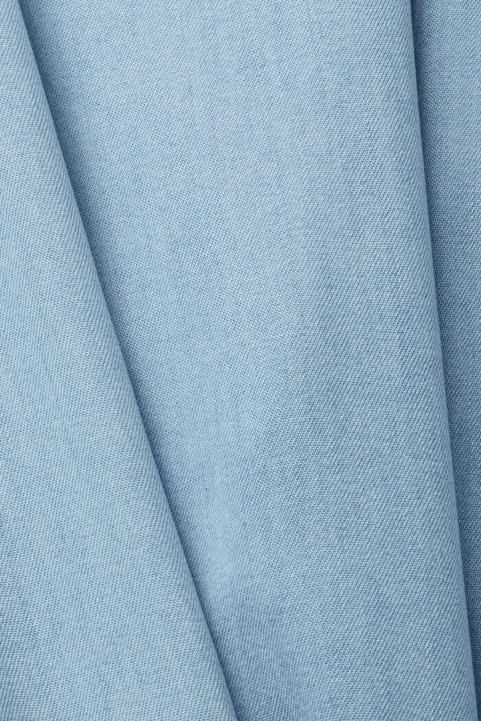 TENCEL™牛仔風長款連身褲, 淺藍色, detail image number 4
