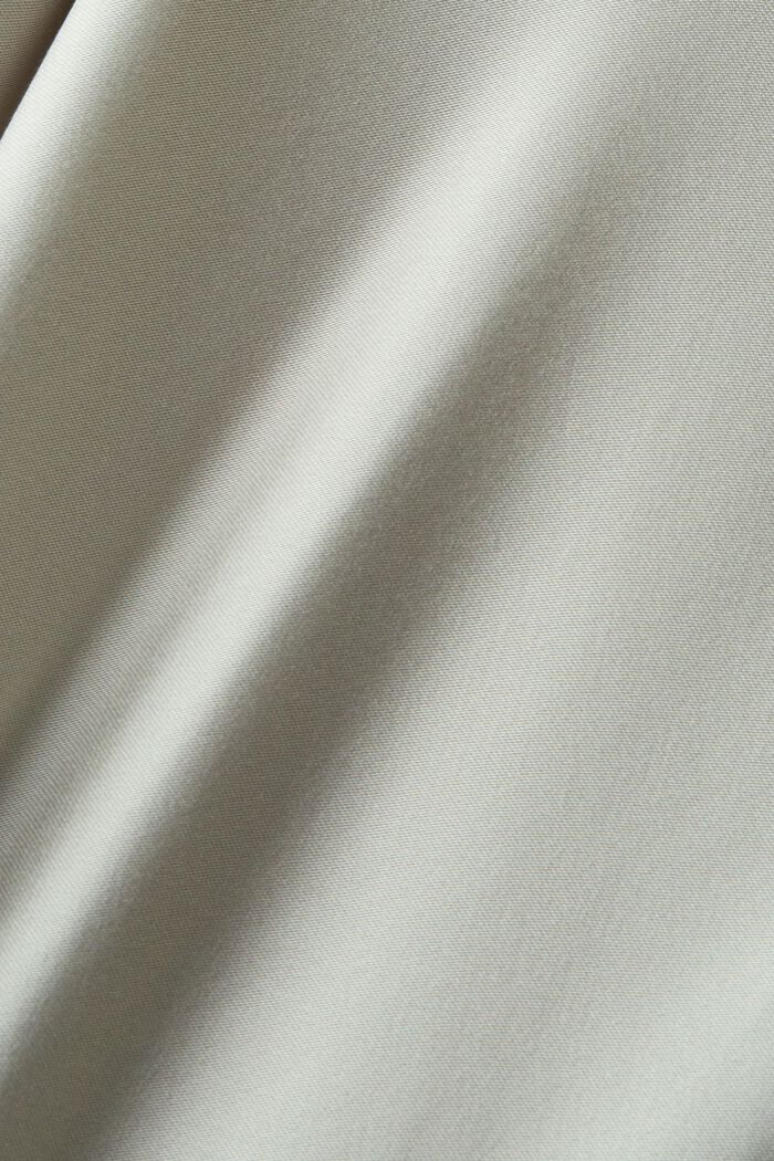 LENZING™ ECOVERO™蕾絲中長款連身裙, 淺灰色, detail image number 6