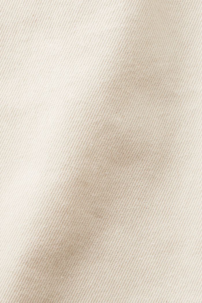 ‌高腰復古經典牛仔褲, 白色, detail image number 5