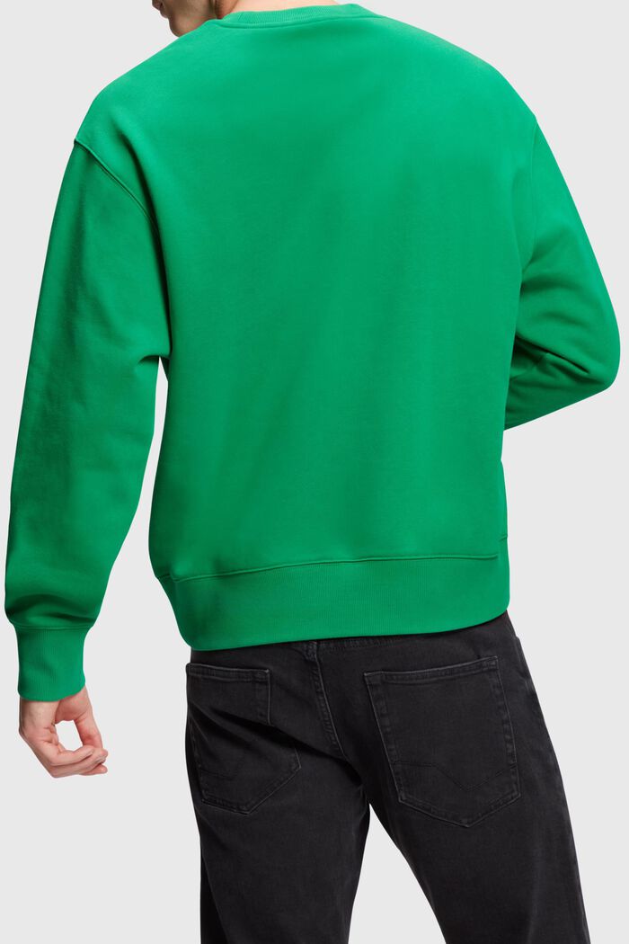 LOGO圖案衛衣, 綠色, detail image number 1