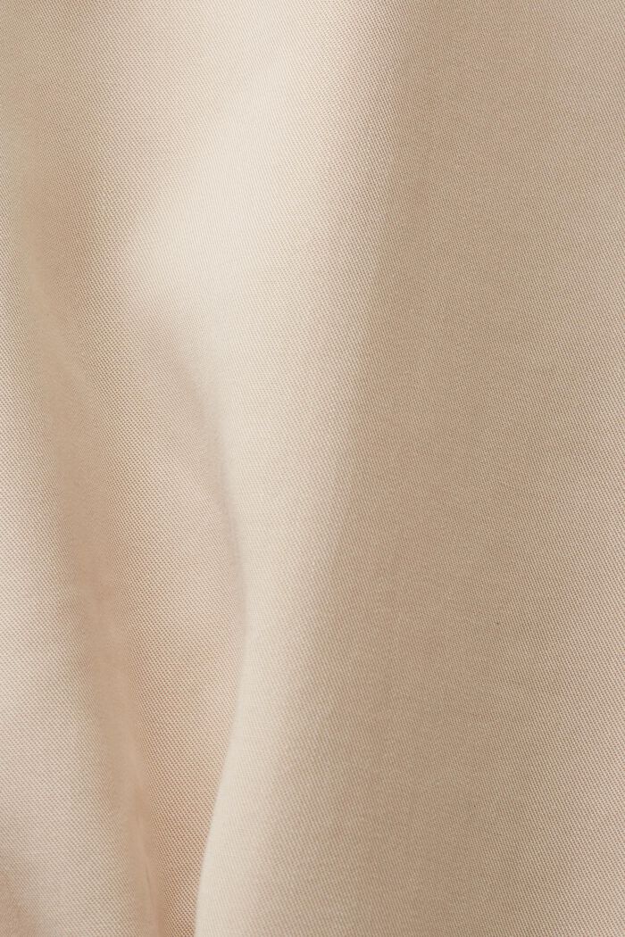 ‌流暢順滑的萊賽爾恤衫, 淺灰褐色, detail image number 5