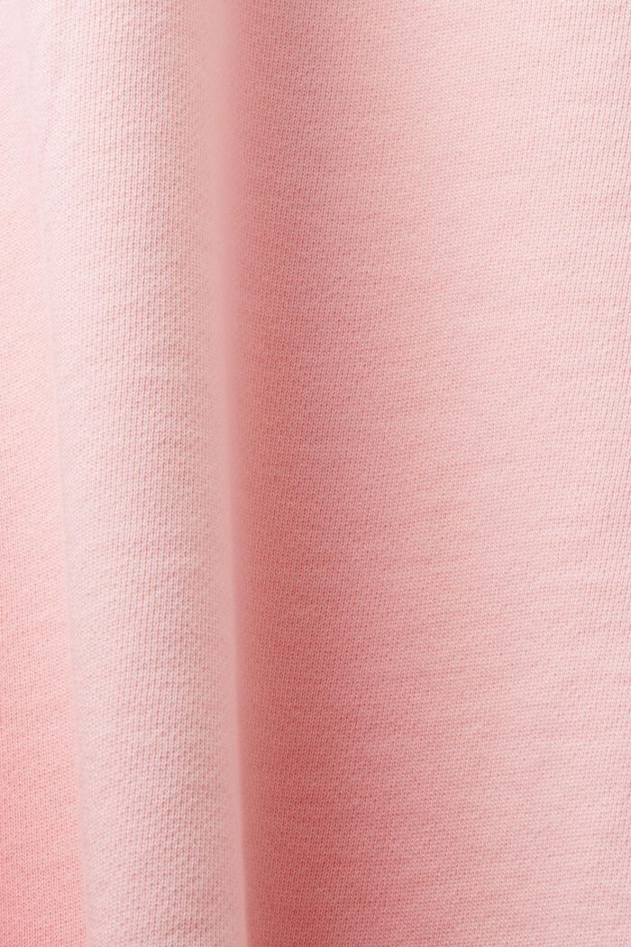 超大廓形印花連帽衛衣, 淺粉紅色, detail image number 5