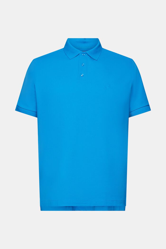 ‌經典珠地POLO衫, 藍色, detail image number 5