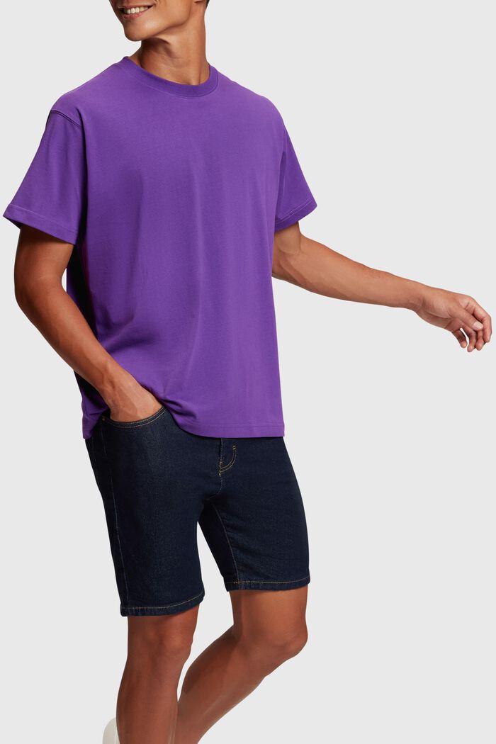 Graphic Reunion 標誌 T 恤, 深紫色, detail image number 0
