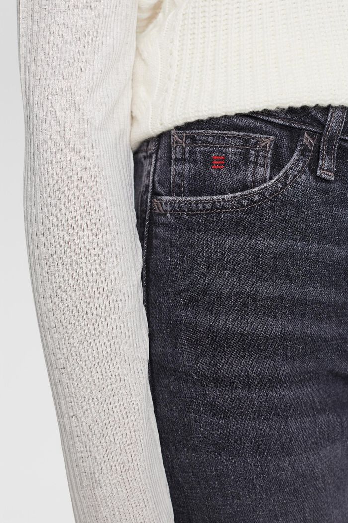 High-Rise Retro Slim Jeans, BLACK MEDIUM WASHED, detail image number 2