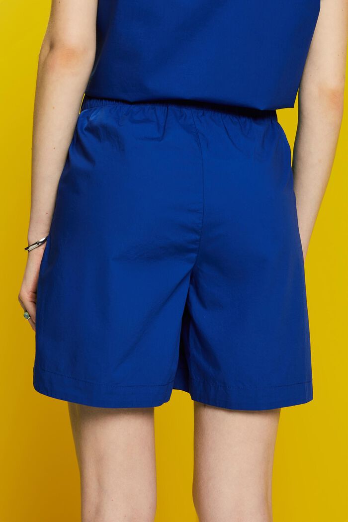 100%純棉輕便短褲, 深藍色, detail image number 2
