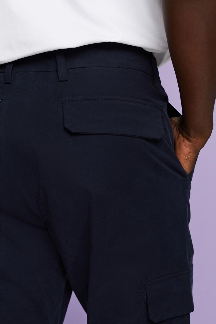 Straight Cargo Pants, 海軍藍, detail image number 4