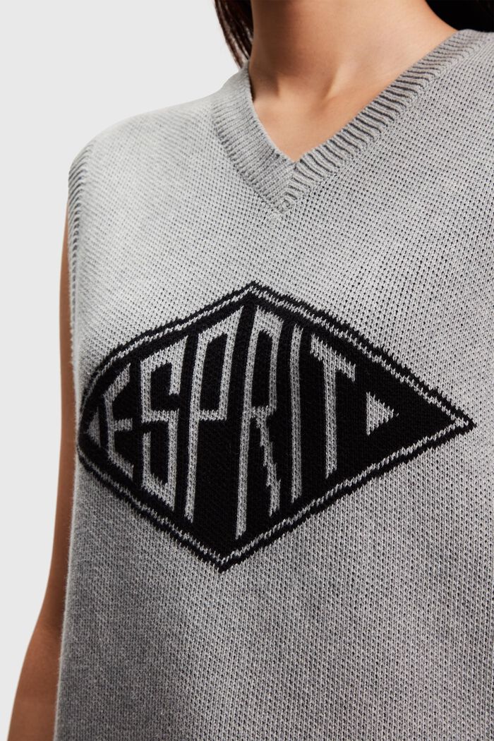 ESPRIT x Rest & Recreation Capsule 針織背心, 灰色, detail image number 0