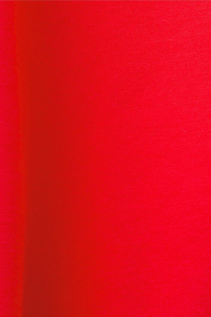 LOGO標誌綴飾T恤, 紅色, detail image number 5