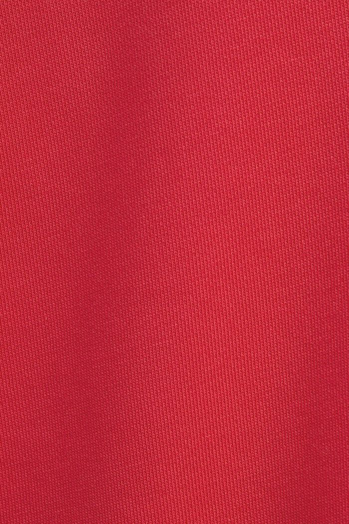 ‌LOGO標誌搖粒絨連帽衛衣, 紅色, detail image number 4