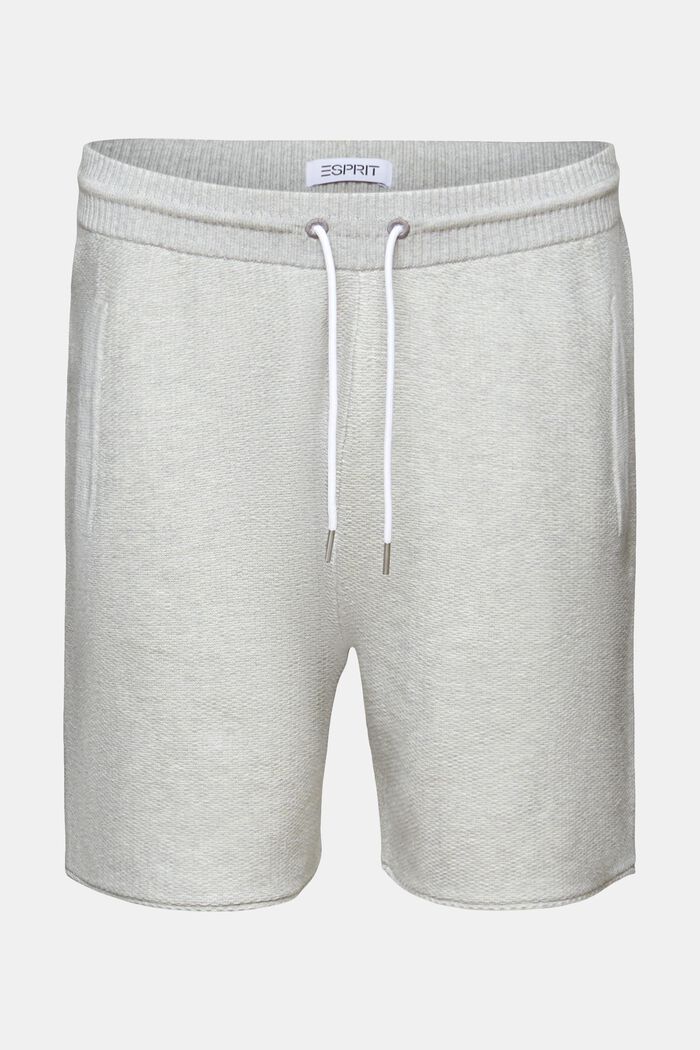 ‌針織棉質短褲, 淺灰色, detail image number 6