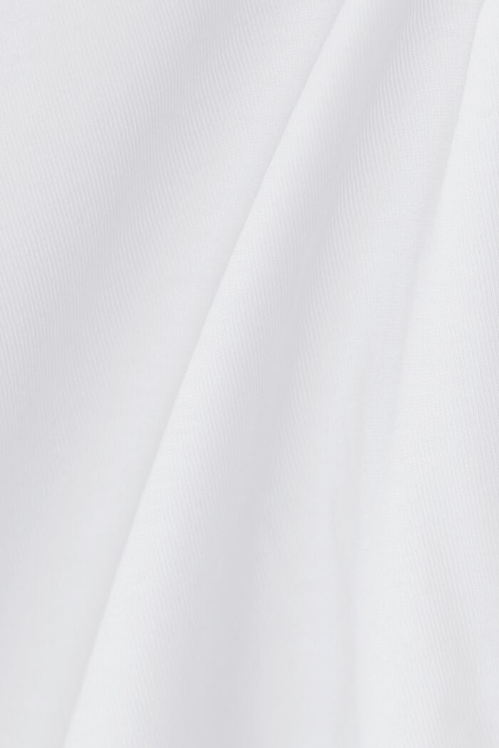 針織 T 恤, 白色, detail image number 1