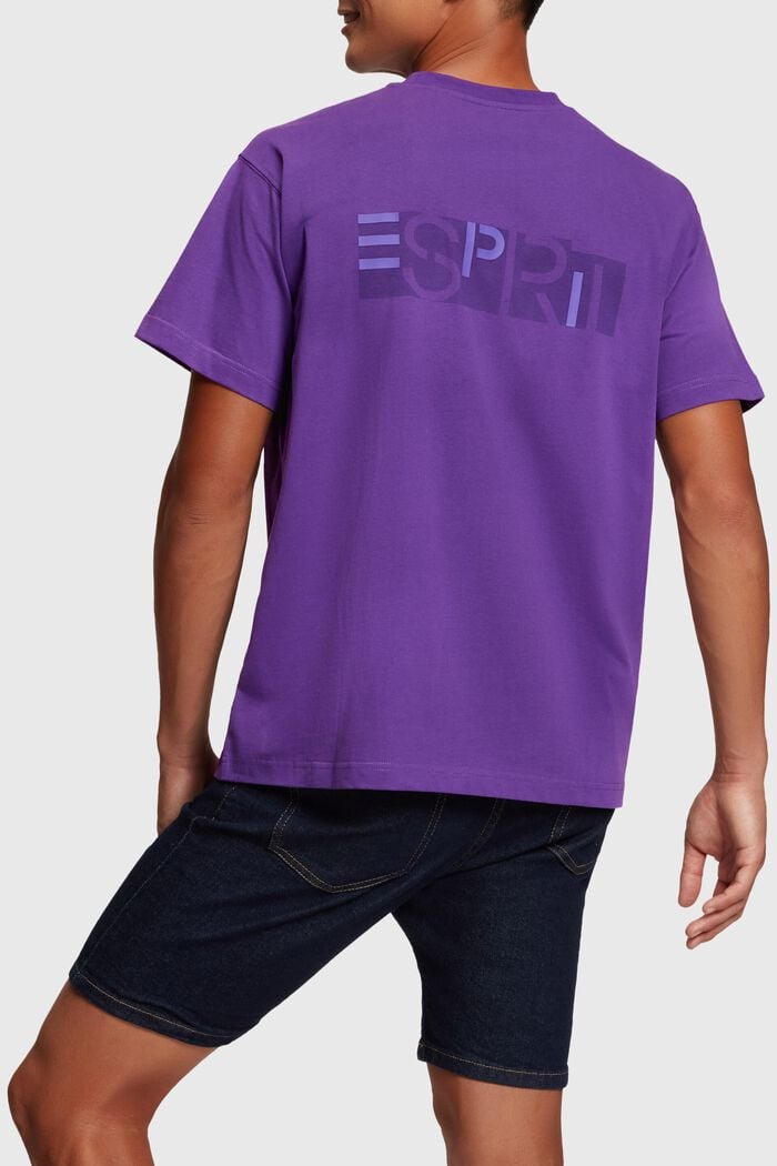 Graphic Reunion 標誌 T 恤, 深紫色, detail image number 2