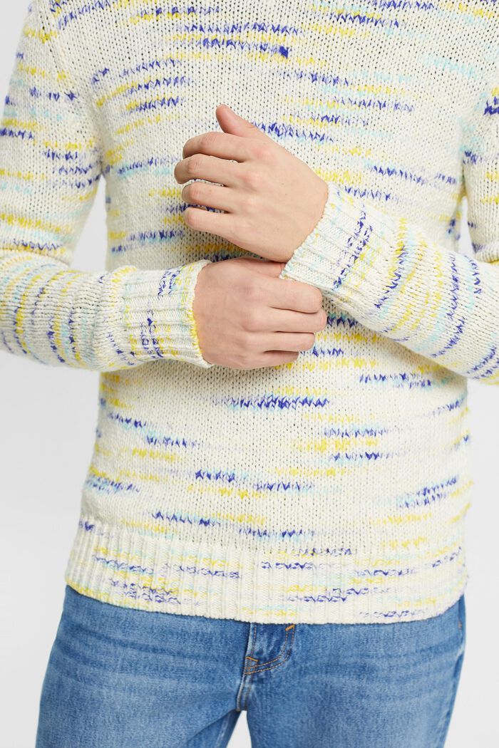加厚針織毛衣, 冰藍色, detail image number 2
