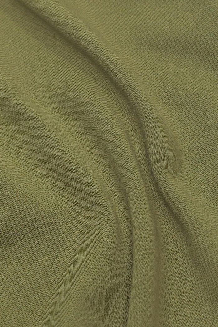 全長拉鏈連帽衛衣, 橄欖綠, detail image number 4