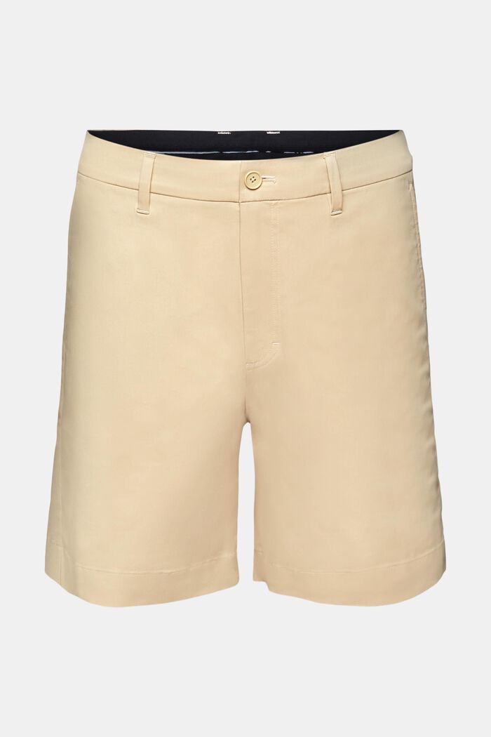 Stretch-Twill Chino Shorts, SAND, detail image number 6