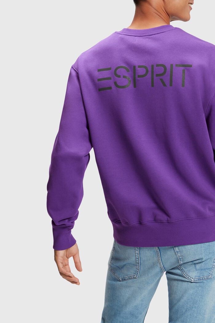 Color Dolphin Sweatshirt, BERRY PURPLE, detail image number 1
