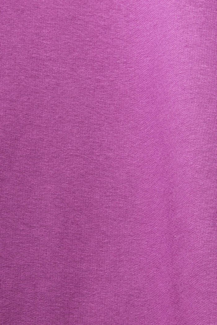 雙色調連帽衛衣, 紫色, detail image number 1