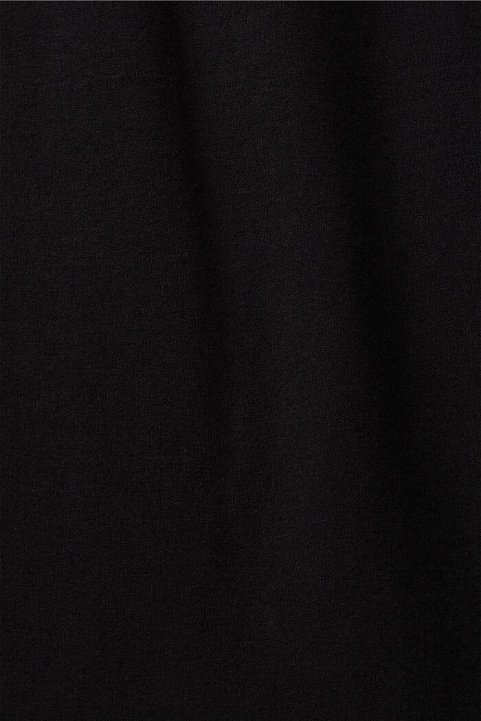 LENZING™ ECOVERO™ 針織長褲, 黑色, detail image number 5