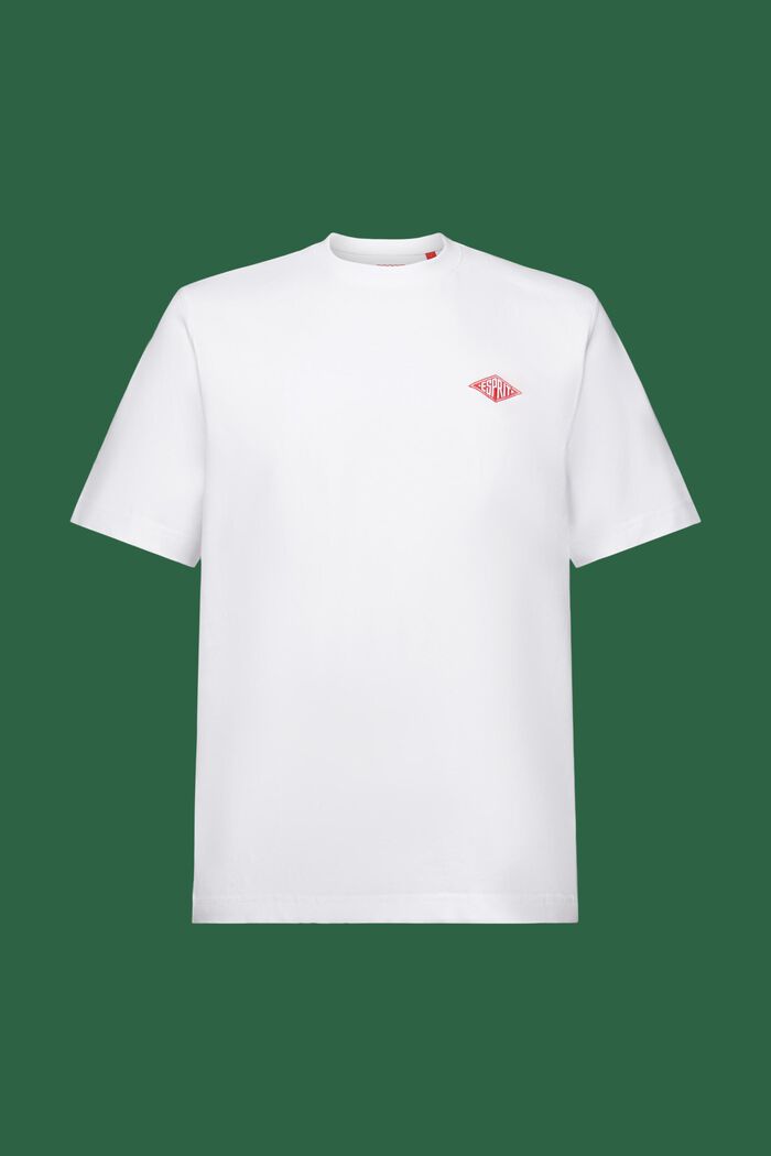 ‌LOGO標誌短袖T恤, 白色, detail image number 6