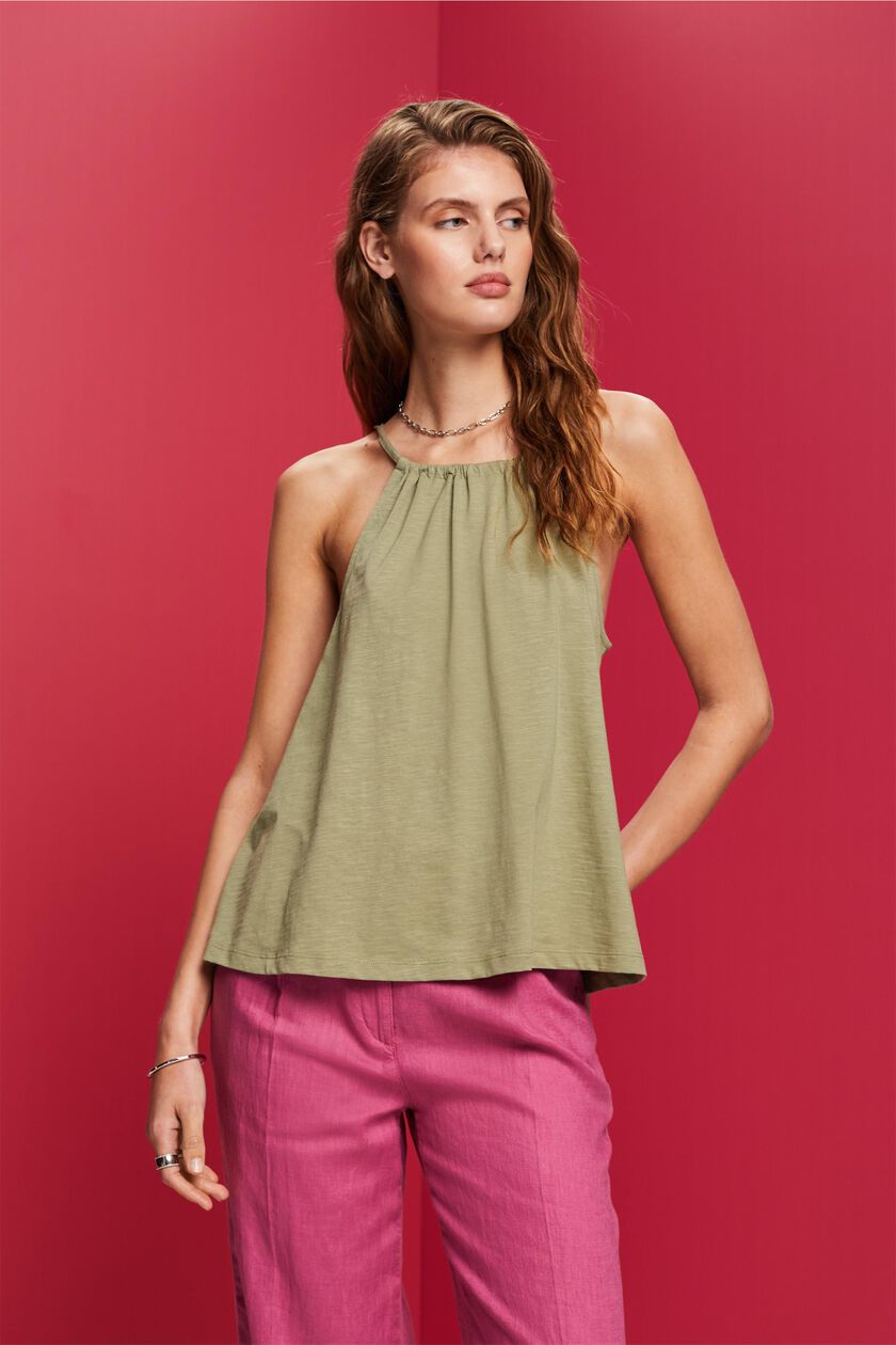 Jersey camisole top, 100% cotton