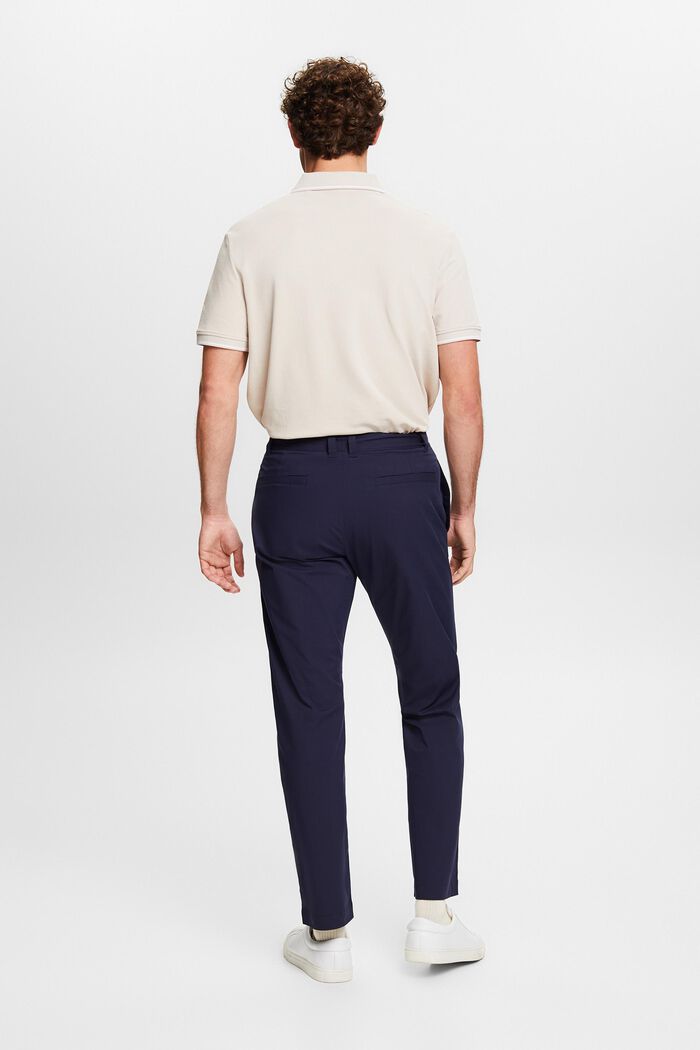 Stretch-Twill Straight Chino Pants, NAVY, detail image number 2
