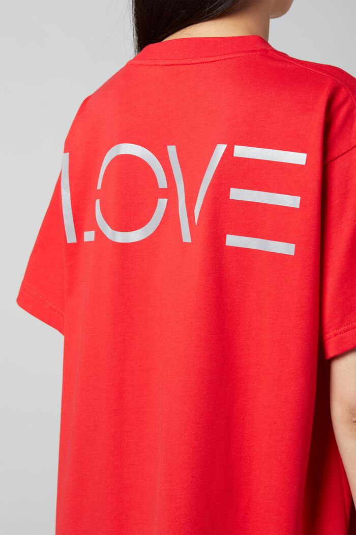 Love Composite T 恤, 紅色, detail image number 0