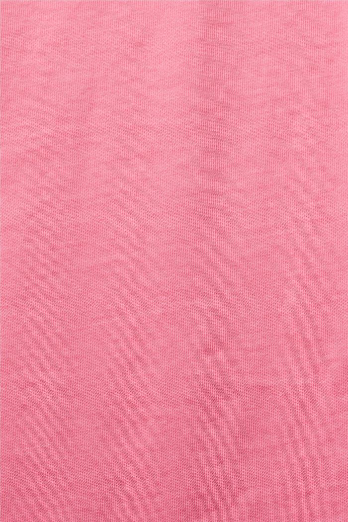 LOGO標誌圓領T恤, 桃紅色, detail image number 4