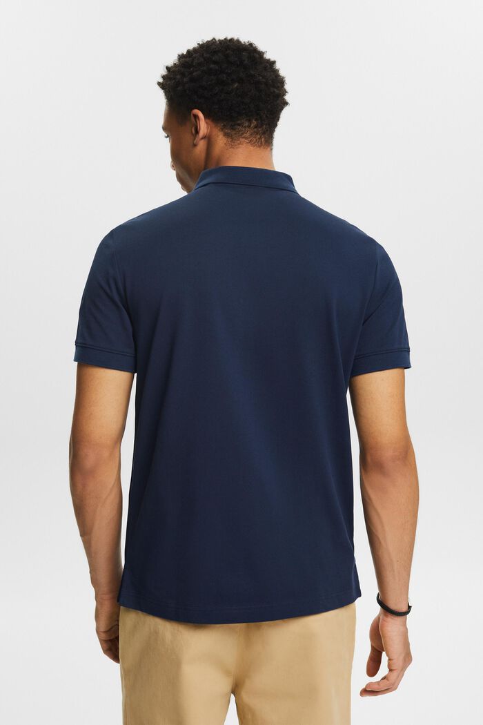LOGO標誌POLO衫, 海軍藍, detail image number 2