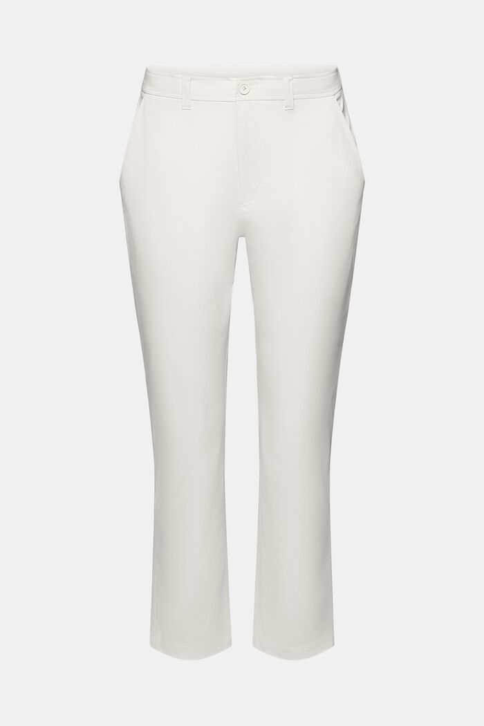 Stretch-Twill Straight Tapered Chino Pants, LIGHT GREY, detail image number 6