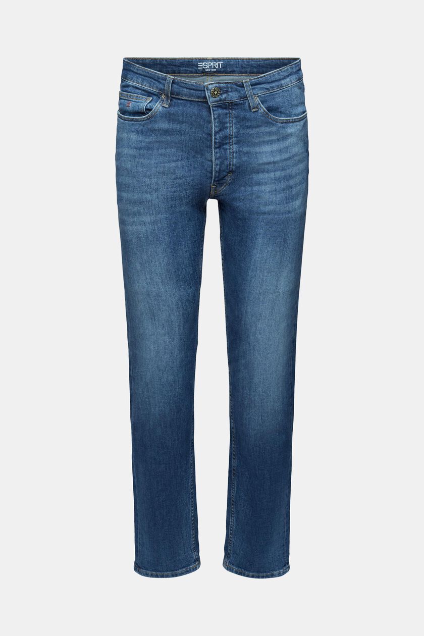 Mid-Rise Straight Selvedge Jeans