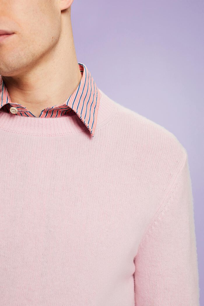 ‌羊絨套頭衫, 淺粉紅色, detail image number 2